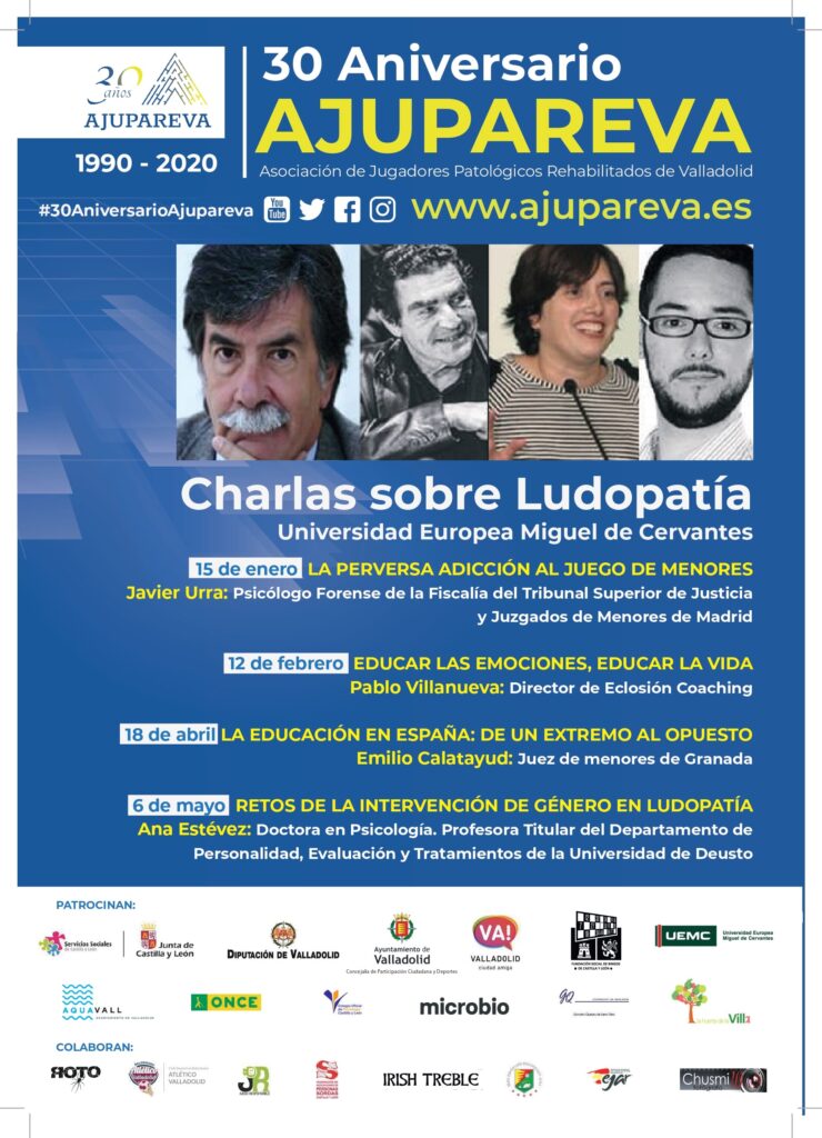 cartel30-charlas_ UEMC AJUPAREVA